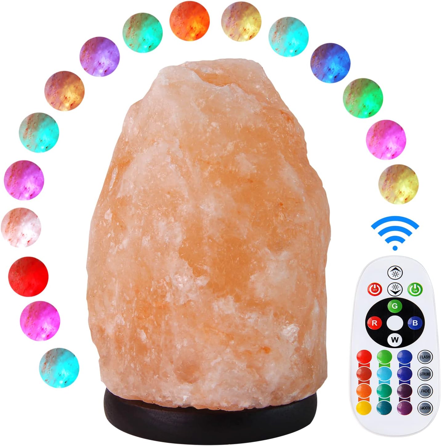 Pursalt RGB Led Himalayan Salt Lamp